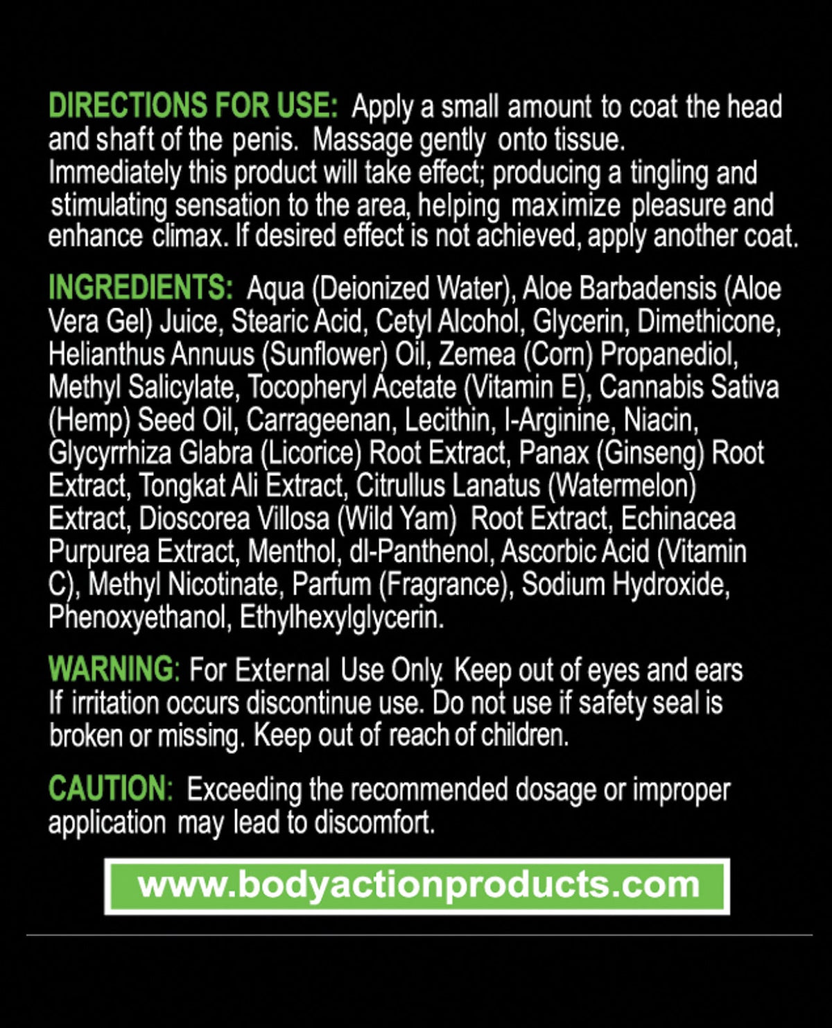 Hempleasure For Men - .5 Oz Bottle Sexual Enhancers - Tophatter Daily Deals