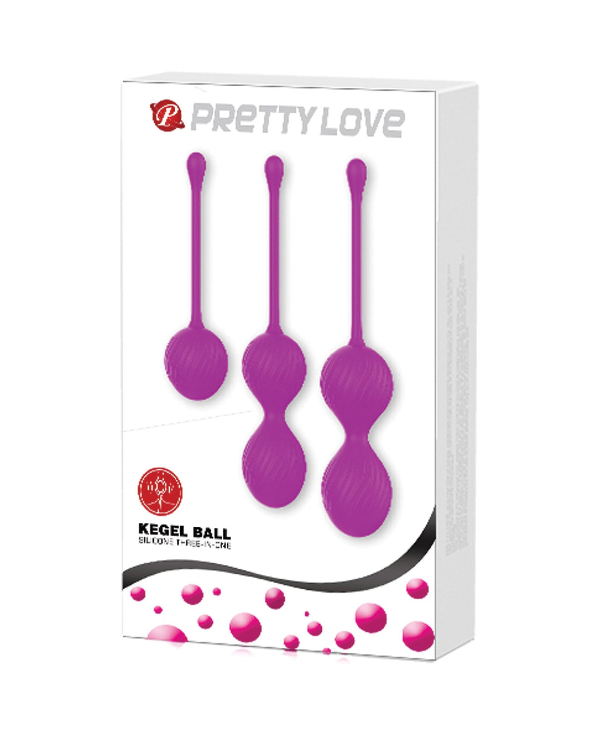Pretty Love Three-in-one Kegel Set - Fuchsia Default Title Sexual Enhancers - Tophatter Daily Deals