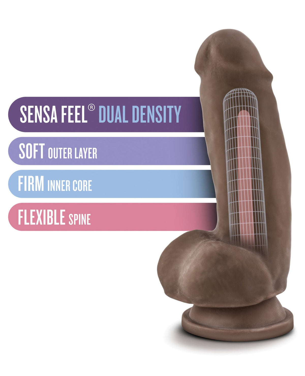 Blush Au Naturel 7" Fat Boy - Chocolate Miscellaneous - Tophatter Daily Deals