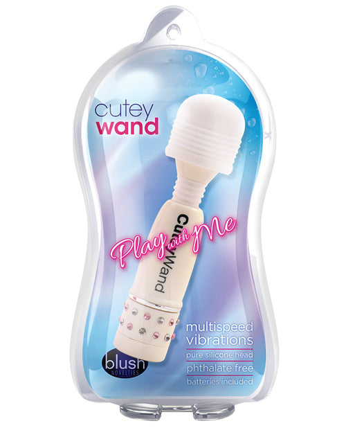 Blush Play With Me Cutey Wand - White Default Title Magic Wands - Tophatter Daily Deals