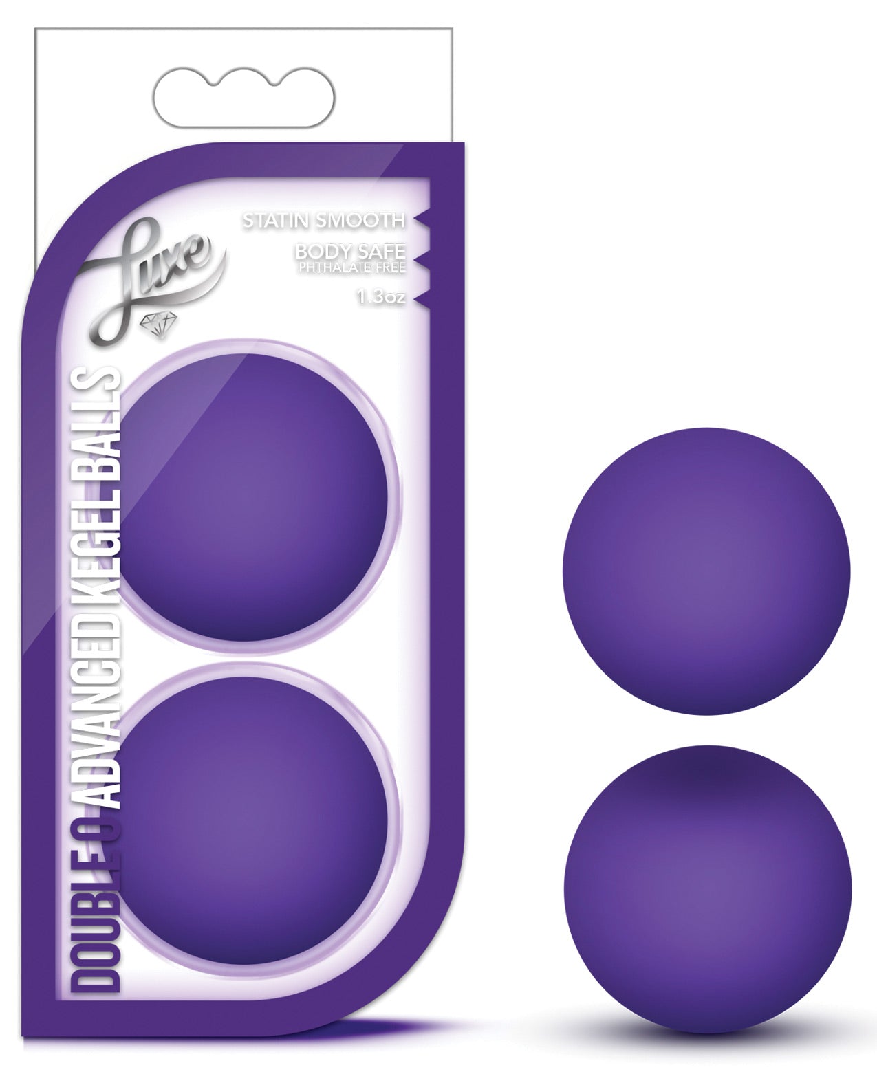 Blush Luxe Double O Advanced Kegel Balls - Purple Default Title Sexual Enhancers - Tophatter Daily Deals