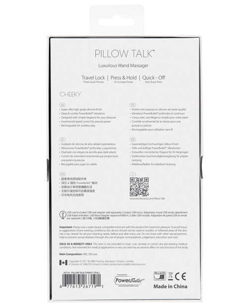 Pillow Talk Cheeky Wand - Pink Magic Wands - Tophatter Daily Deals