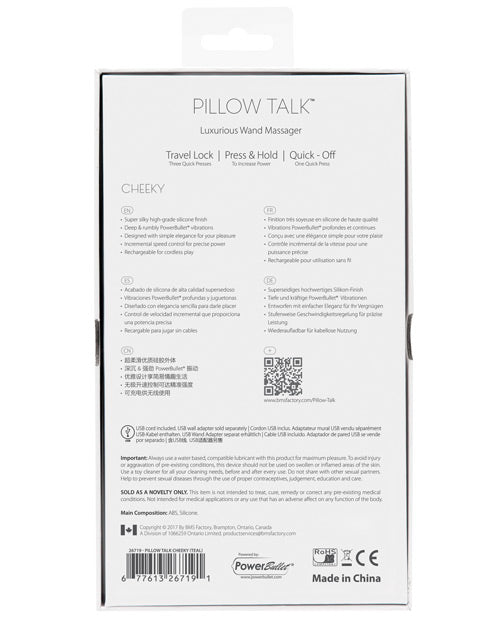 Pillow Talk Cheeky Wand - Teal Magic Wands - Tophatter Daily Deals