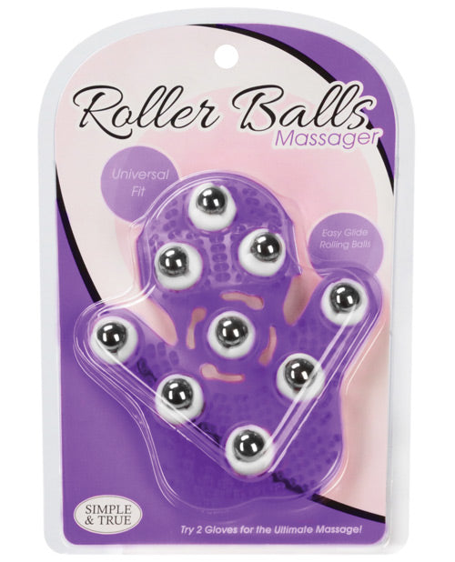 Roller Balls Massager - Purple Magic Wands - Tophatter Daily Deals