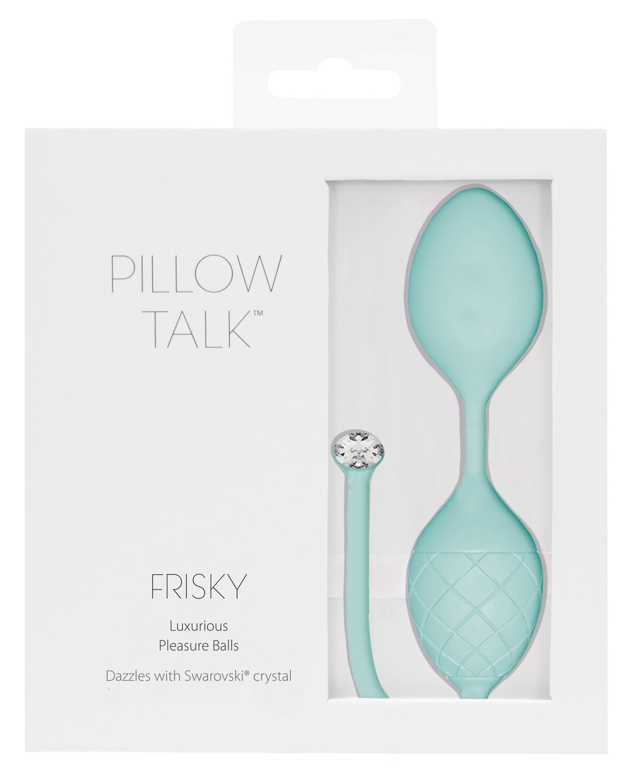 Pillow Talk Frisky Pleasure Balls - Teal Default Title Sexual Enhancers - Tophatter Daily Deals