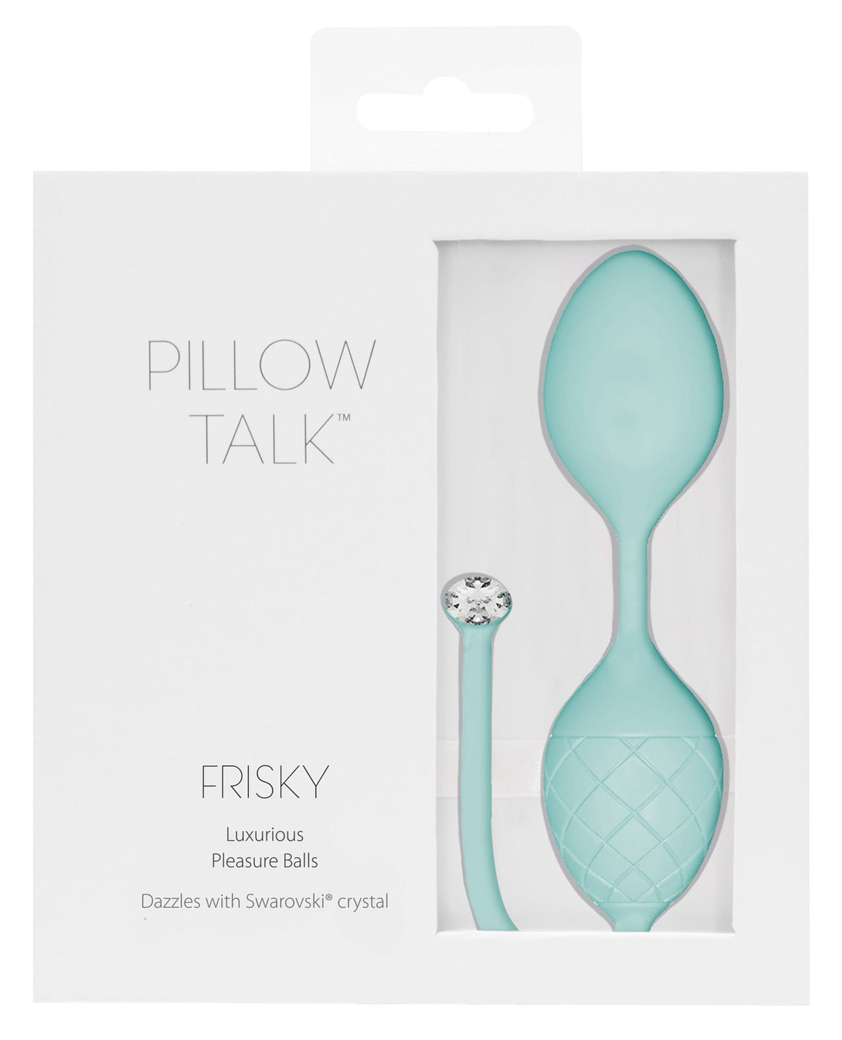 Pillow Talk Frisky Pleasure Balls - Teal Default Title Sexual Enhancers - Tophatter Daily Deals