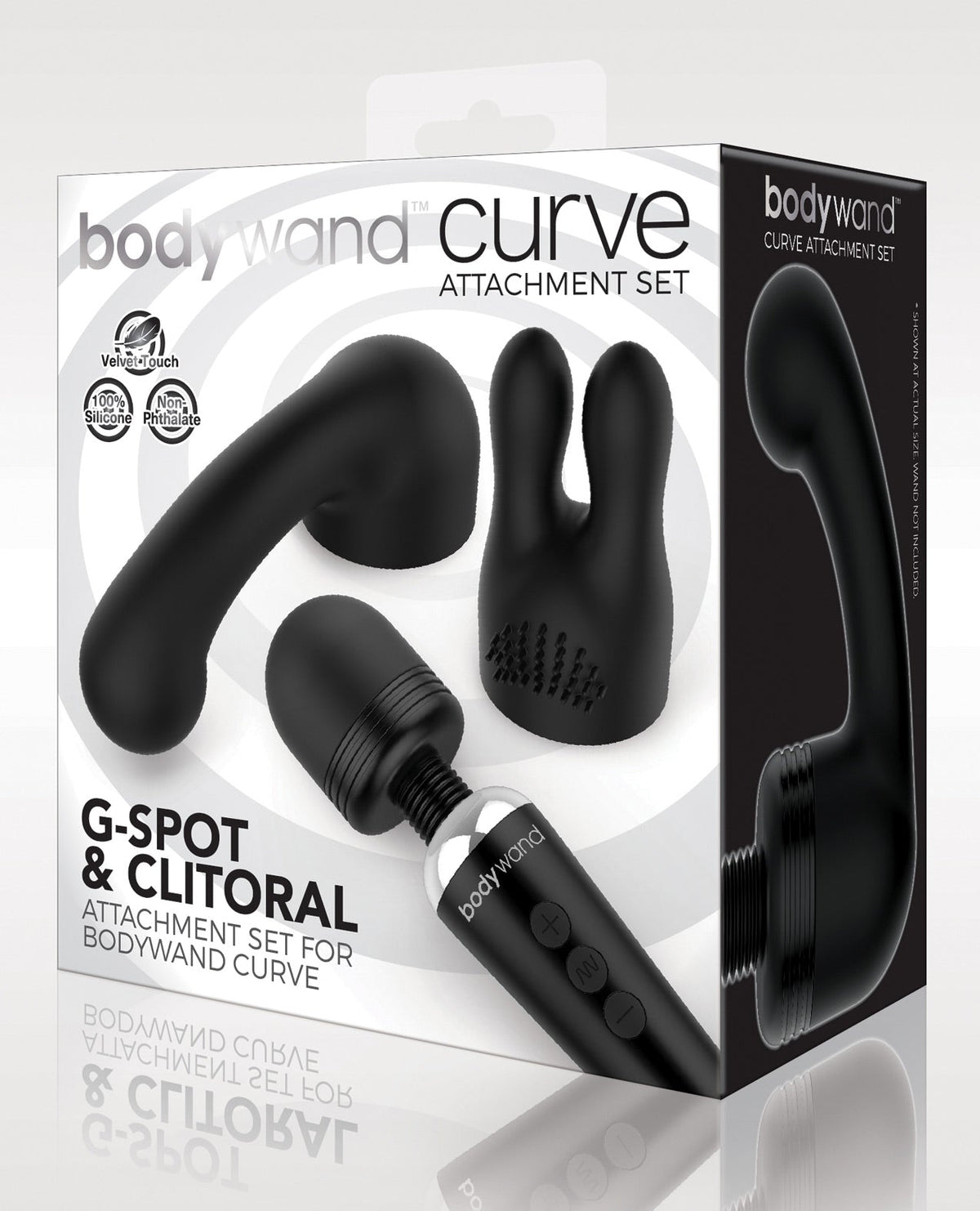 Xgen Bodywand Curve Accessory - Black Default Title Massage Oils, Lotions, Creams And Gels - Tophatter Daily Deals