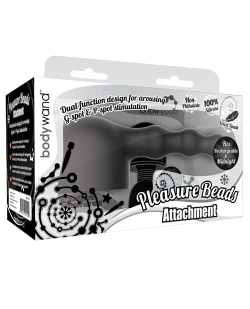 Xgen Body Wand Pleasure Beads Attachment - Small Black Default Title Massage Oils, Lotions, Creams & Gels - Tophatter Daily Deals