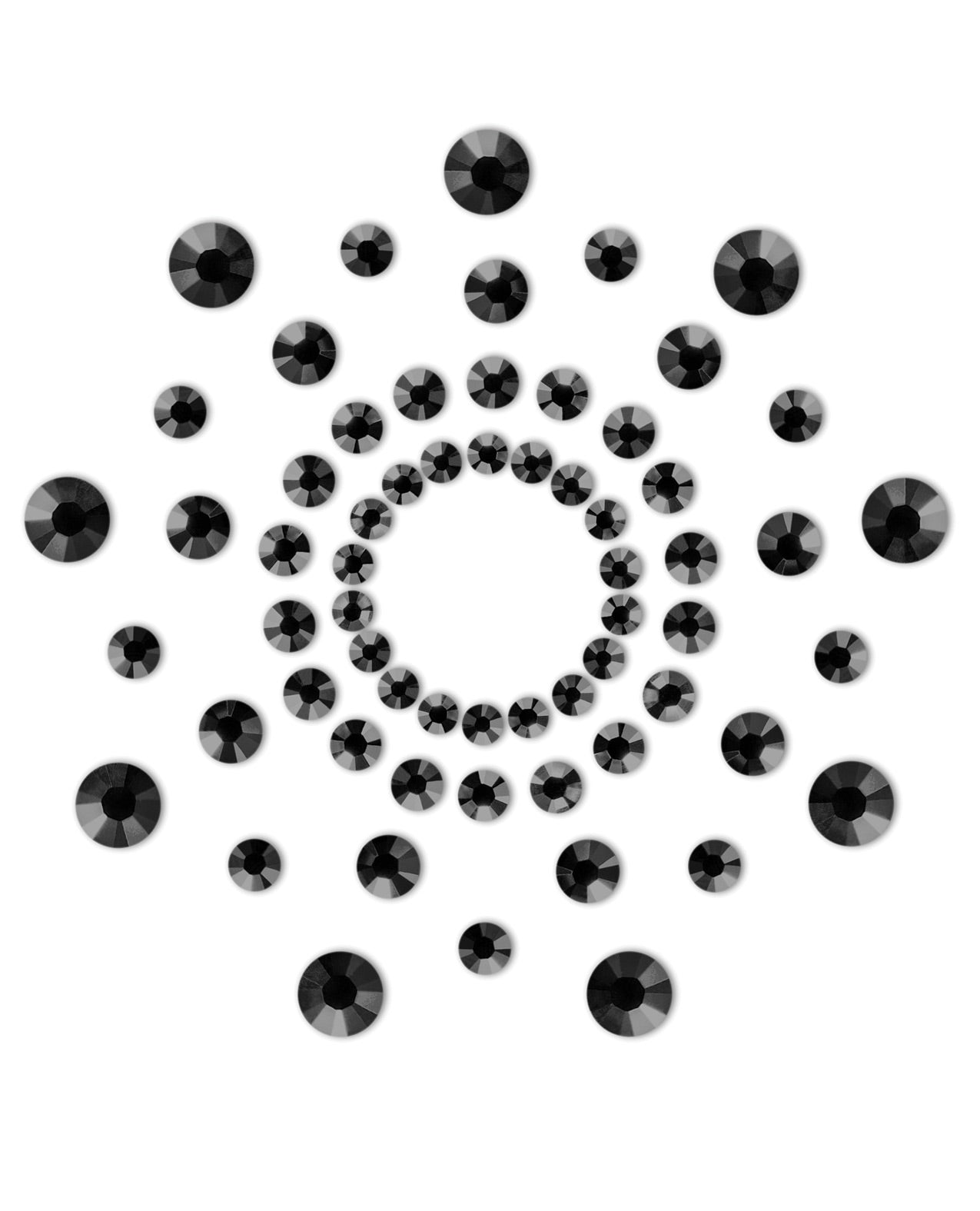 Bijoux Indiscrets Mimi Nipple Covers Skin Jewelry - Black Body Fun - Tophatter Daily Deals