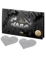 Bijoux Indiscrets Flash Heart Pastie - Silver Default Title Undergarments - Tophatter Daily Deals