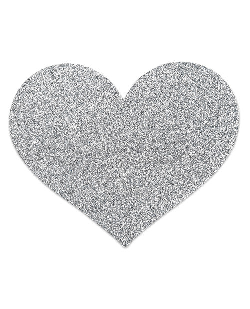 Bijoux Indiscrets Flash Heart Pastie - Silver Undergarments - Tophatter Daily Deals