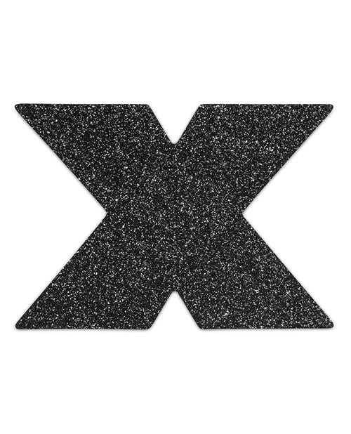 Bijoux Indiscrets Flash Cross Pasties - Black Undergarments - Tophatter Daily Deals