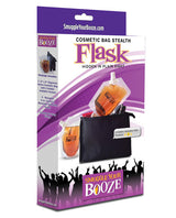 Smuggle Your Booze Cosmetic Bag Stealth Flask - Black Default Title Bachelorette & Party Supplies - Tophatter Daily Deals