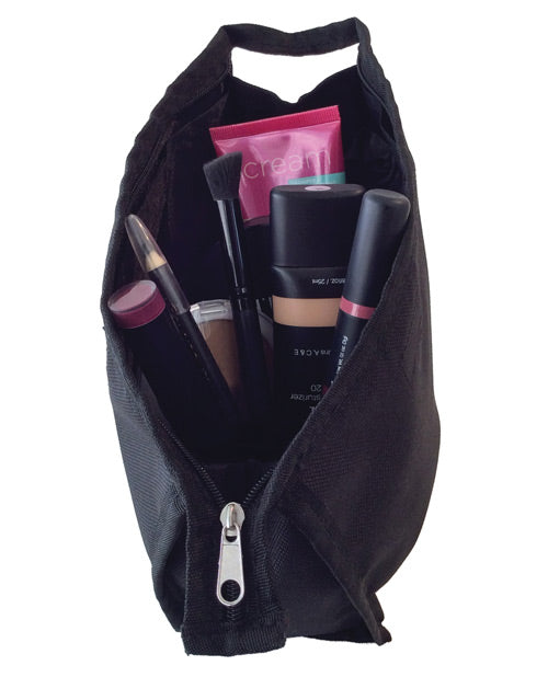 Smuggle Your Booze Cosmetic Bag Stealth Flask - Black Bachelorette & Party Supplies - Tophatter Daily Deals