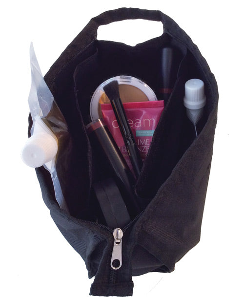 Smuggle Your Booze Cosmetic Bag Stealth Flask - Black Bachelorette & Party Supplies - Tophatter Daily Deals