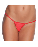 Low Rise Lycra G-string Red Xl Default Title Undergarments - Tophatter Daily Deals