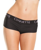 Low Rise Booty Short Black O-s Default Title All Undergarments - Tophatter Daily Deals