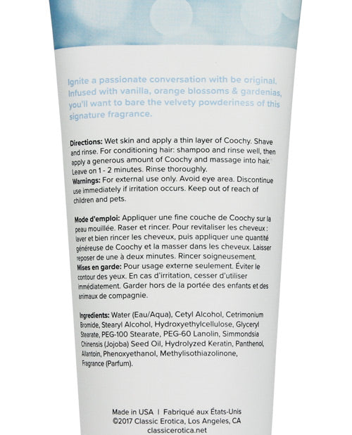 Coochy Shave Cream - 12.5 Oz Be Original Bath & Body - Tophatter Daily Deals