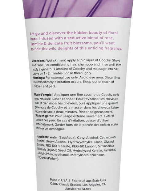 Coochy Shave Cream - 3.4 Oz Floral Haze Bath & Body - Tophatter Daily Deals