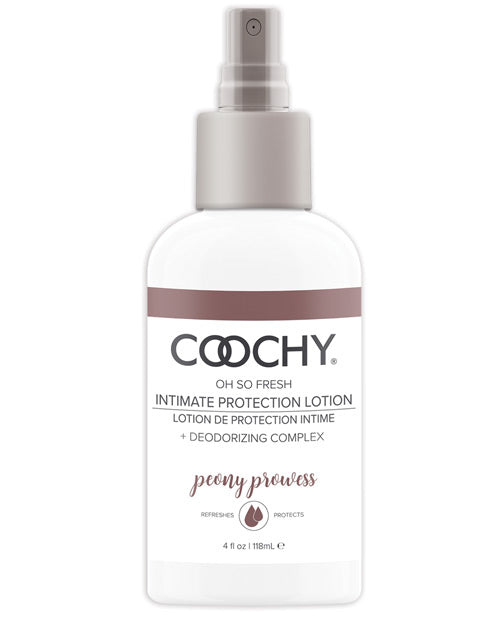 Coochy Intimate Protection Lotion - 4 Oz Peony Prowess Default Title Bath & Body - Tophatter Daily Deals