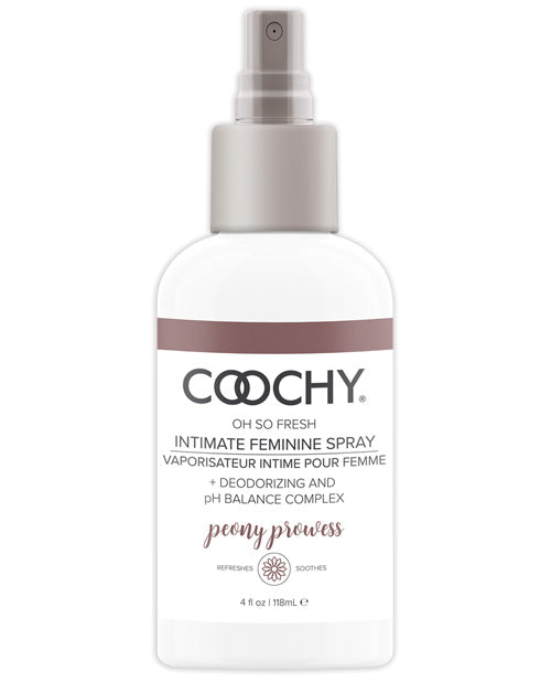 Coochy Intimate Feminine Spray - 4 Oz Peony Prowess Default Title Bath & Body - Tophatter Daily Deals
