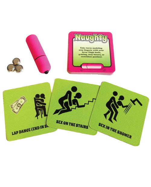 Naughty Vibrations Game W-bullet Setting The Mood - Tophatter Daily Deals