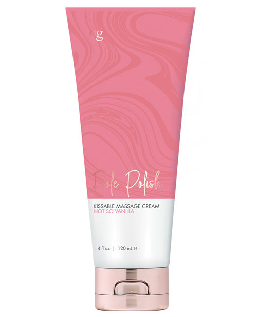 Cgc Pole Polish Kissable Massage Cream - 4 Oz Not So Vanilla Default Title Massage Oils, Lotions, Creams And Gels - Tophatter Daily Deals