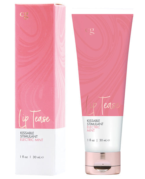 Cgc Lip Tease Kissable Stimulant - 1 Oz Electric Mint Default Title Sexual Enhancers - Tophatter Daily Deals