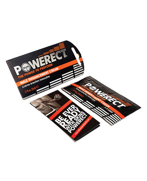Skins Powerect Cream Foil - 5 Ml Sexual Enhancers - Tophatter Daily Deals