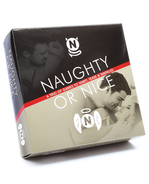 Naughty Or Nice - A Trio Of Games To Tempt, Tease, & Tantilize Default Title Setting The Mood - Tophatter Daily Deals