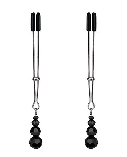 Lux Fetish Adjustable Tweezers Nipple Clips Nipple Clamps - Tophatter Daily Deals
