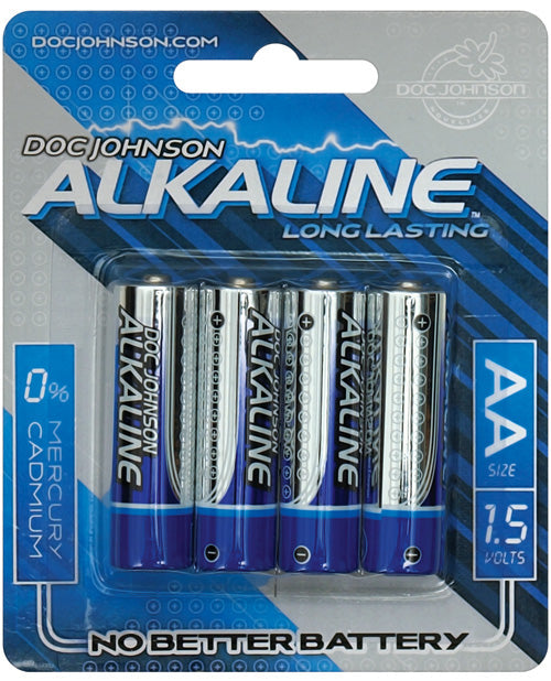 Doc Johnson Alkaline Batteries - Aa 4 Pack Default Title Batteries - Tophatter Daily Deals