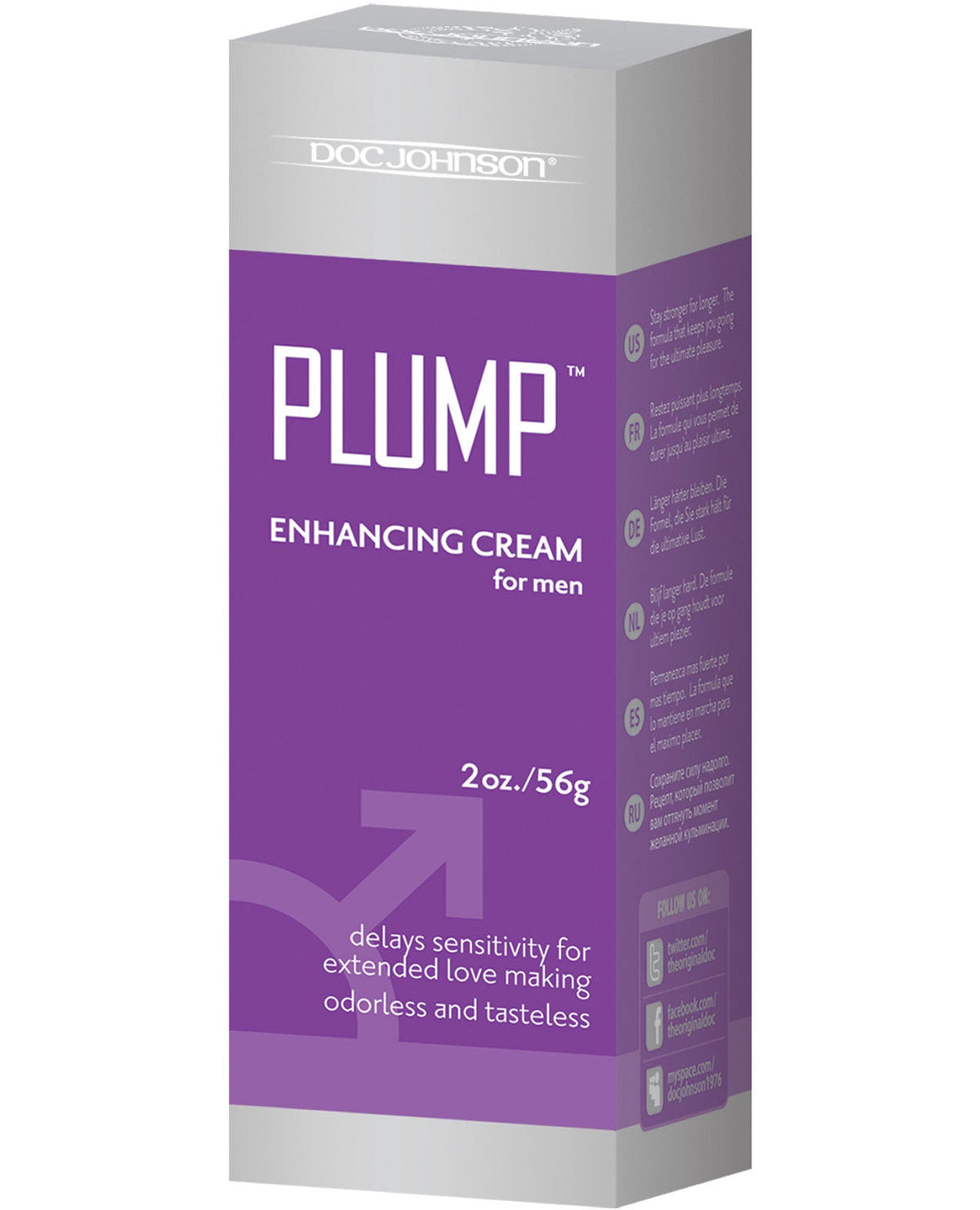 Plump Enhancement Cream For Men - 2 Oz Tube Default Title Sexual Enhancers - Tophatter Daily Deals