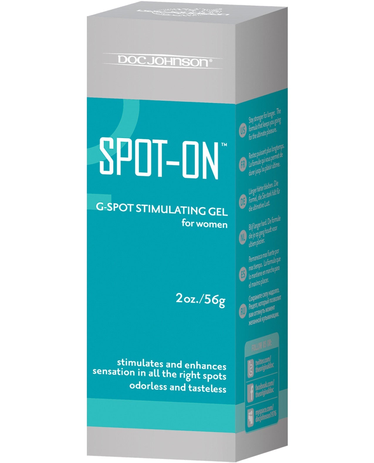 Spot On G-spot Stimulating Gel For Women - 2 Oz Tube Default Title Sexual Enhancers - Tophatter Daily Deals