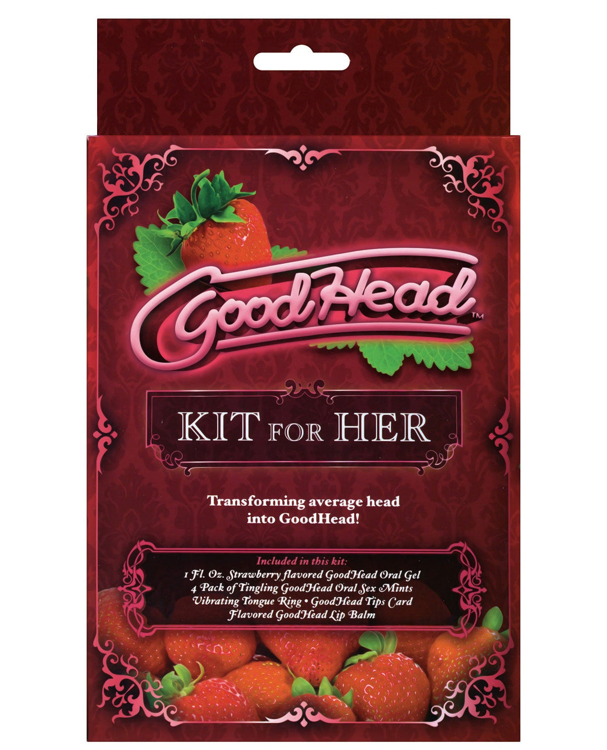 Goodhead Kit For Her - Strawberry Default Title Sexual Enhancers - Tophatter Daily Deals