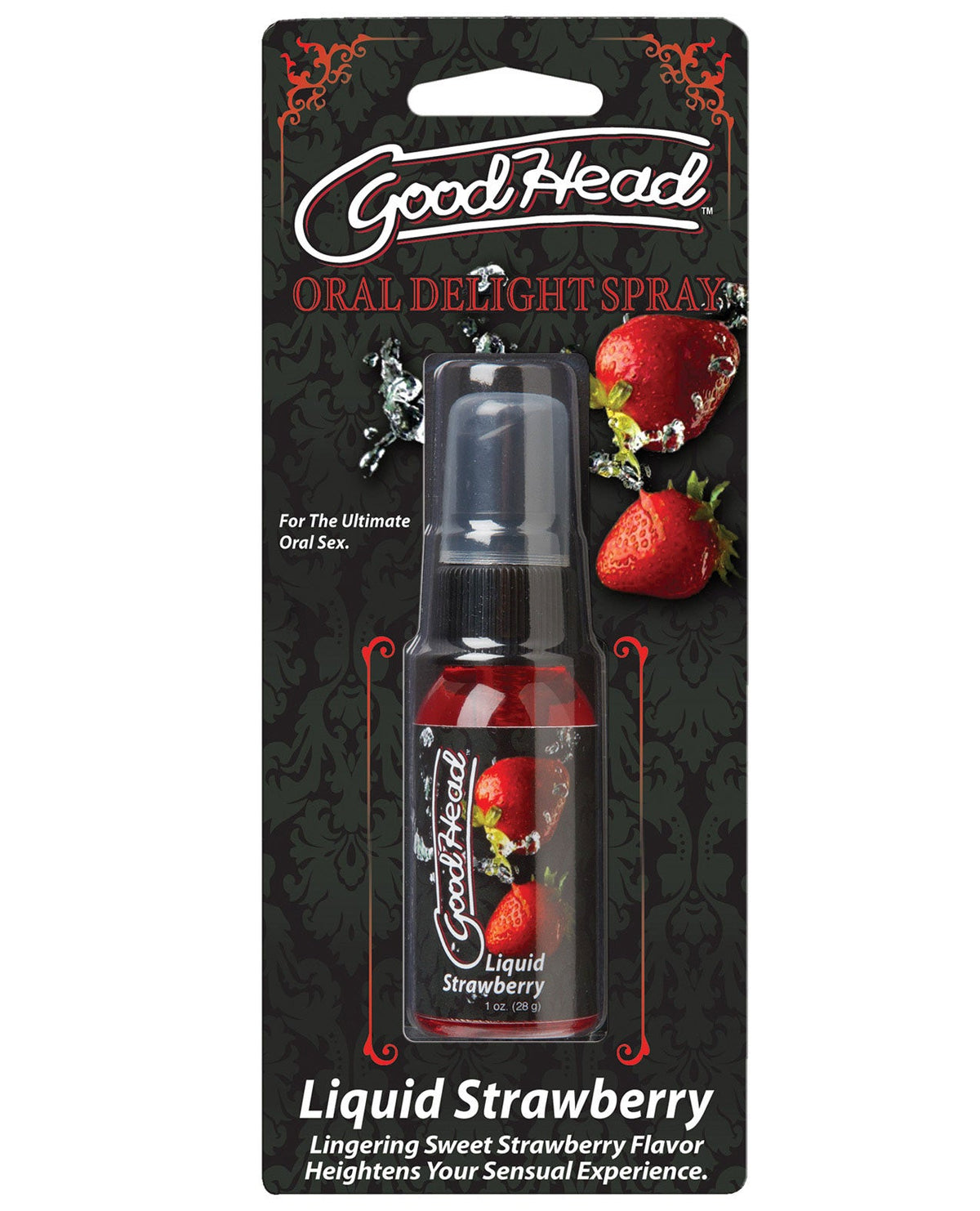 Goodhead Spray - Stawberry Default Title Sexual Enhancers - Tophatter Daily Deals