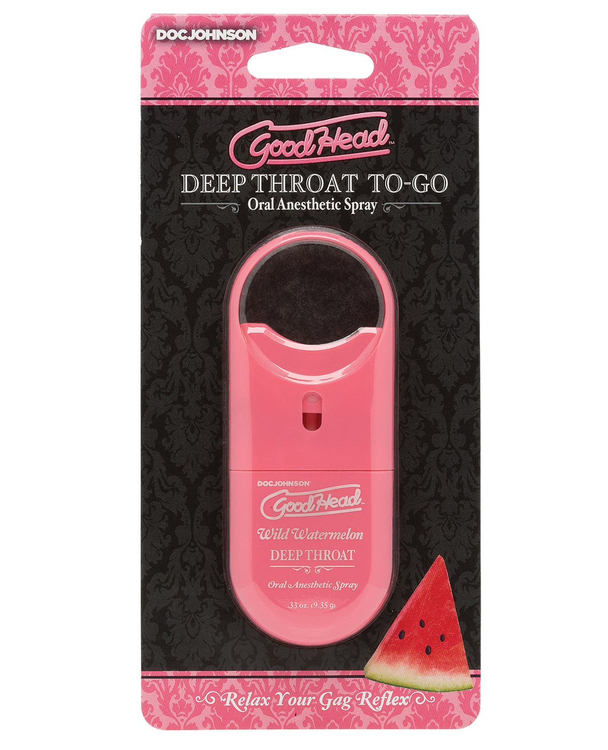 Goodhead Deep Throat Spray To Go - .33 Oz Wild Watermelon Default Title Sexual Enhancers - Tophatter Daily Deals