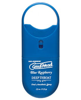 Goodhead Deep Throat Spray To Go - .33 Oz Blue Raspberry Sexual Enhancers - Tophatter Daily Deals