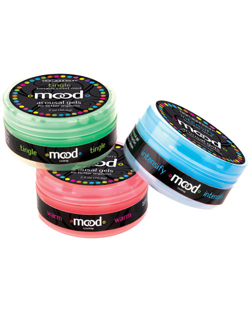 Mood Lube Kissble Foreplay Gels - 2 Oz Asst. Flavors Pack Of 3 Default Title Lubes - Tophatter Daily Deals
