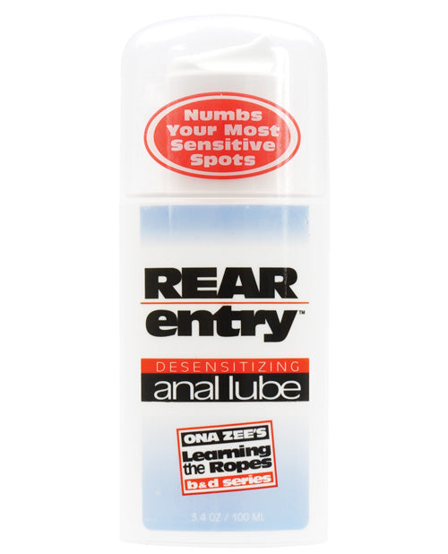 Rear Entry Desensitizing Anal Lube - 3.4 Oz Default Title Lubes - Tophatter Daily Deals