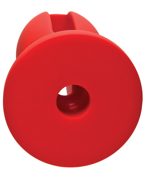 Kink Wet Works 4" Silicone Lube Luge Plug - Red Magic Wands - Tophatter Daily Deals