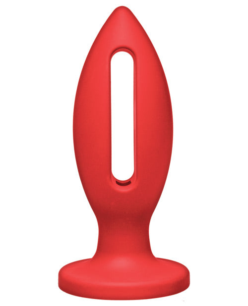 Kink Wet Works 5" Silicone Lube Luge Plug - Red Magic Wands - Tophatter Daily Deals