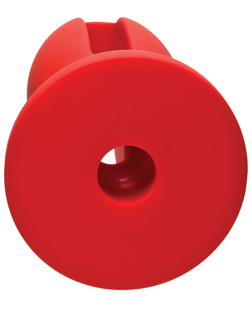 Kink Wet Works 5" Silicone Lube Luge Plug - Red Magic Wands - Tophatter Daily Deals