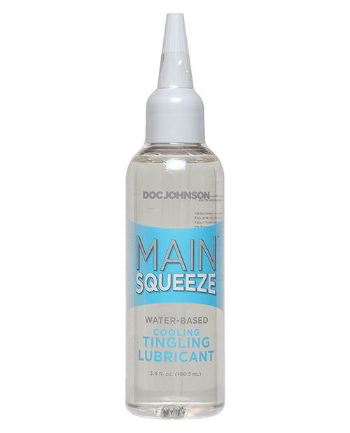 Main Squeeze Cooling-tingling Water-based Lubricant - 3.4 Oz Default Title Lubes - Tophatter Daily Deals
