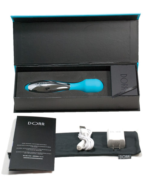 Dorr Avond Travel Size Rechargeable Wand - Blue Magic Wands - Tophatter Daily Deals