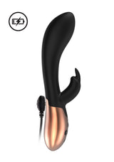 Shots Toys - Elegance - Opulent Heating Rabbit Vibrator - Black Sex Toy - Tophatter Daily Deals
