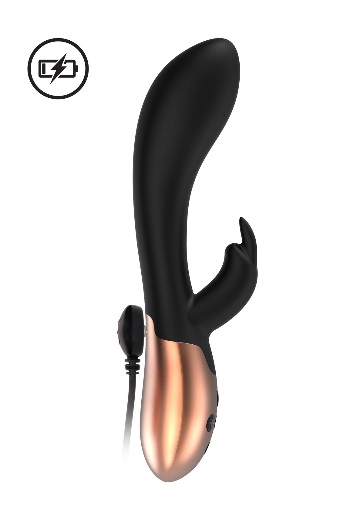 Shots Toys - Elegance - Opulent Heating Rabbit Vibrator - Black Sex Toy - Tophatter Daily Deals