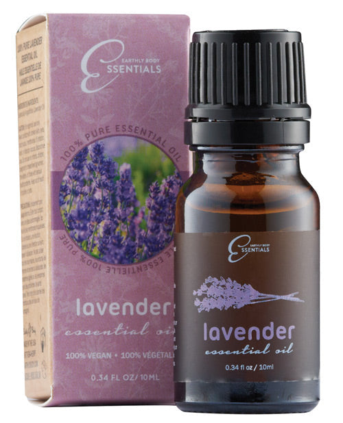 Earthly Body Pure Essential Oils - .34 Oz Lavender Default Title Massage Oils, Lotions, Cremes & Gels - Tophatter Daily Deals