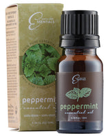 Earthly Body Pure Essential Oils - .34 Oz Peppermint Default Title Massage Oils, Lotions, Creams And Gels - Tophatter Daily Deals