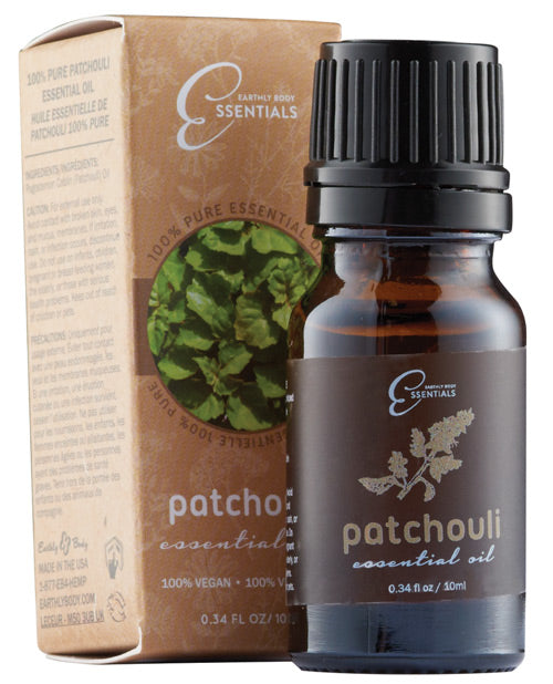Earthly Body Pure Essential Oils - .34 Oz Patchouli Default Title Massage Oils, Lotions, Creams And Gels - Tophatter Daily Deals